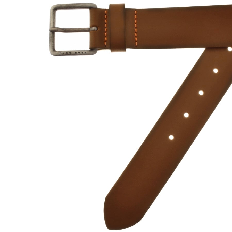 Alternative Image for ProductBOSS Leather Jeeko Belt Brown2